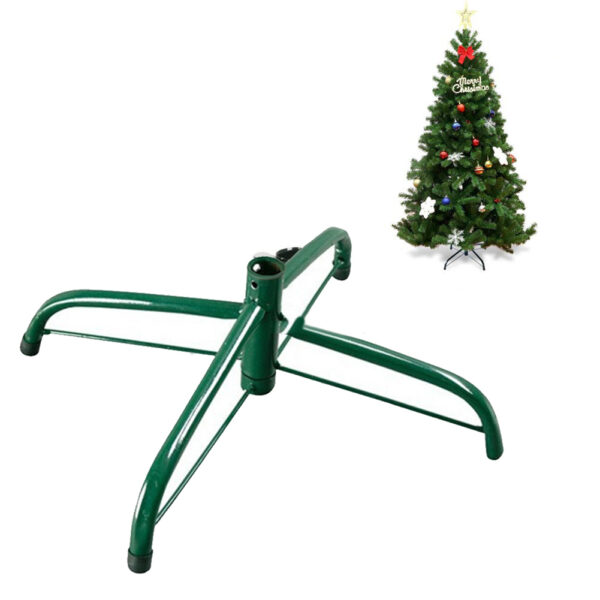 Artificial Christmas Tree Stand Base Metal Pole Holder Party Decoration