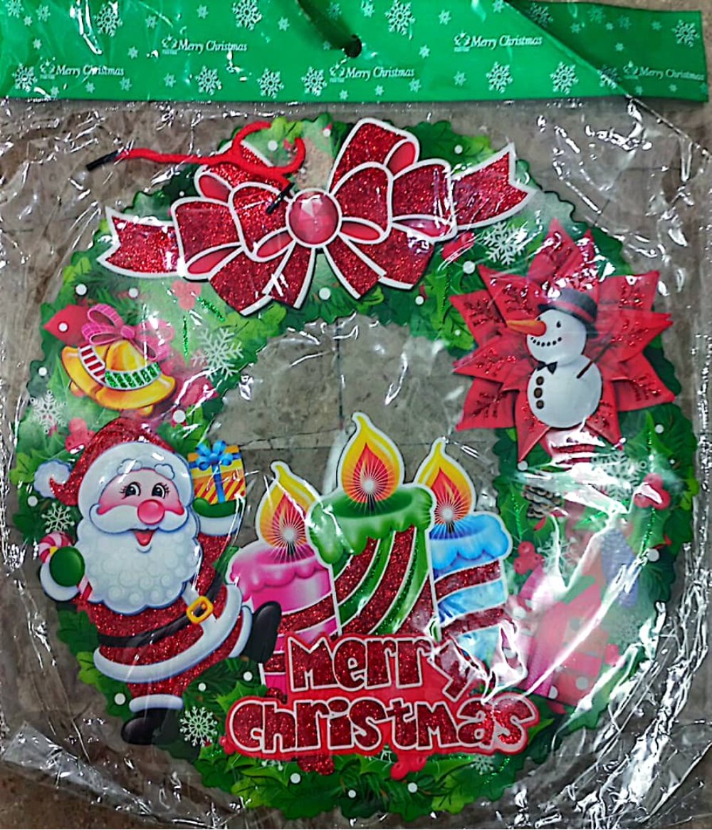 Christmas Candle Reet Card Christmas Candle Reet Card - Image 1