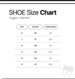 Loom Step -39 Black • Material: Rexine • Pattern: Textured • Gender: Women's • Product Feature: Fancy, Formal, Casual, Semi-Formal • Available Sizes: 36, 37, 38, 39, 40, 41 • Size Chart: Size Chart Attached • Color: Black • Package Includes: 1 x Flats • Note: There might be an error of 1-3 cm due to manual measurement, and slight color differences may occur as a result of varying lighting and monitor effects. • Product Code: MZ76500000170ONFT - Image 5