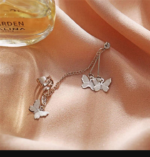 Butterfly Hanging Ear Cuffs - Image 4