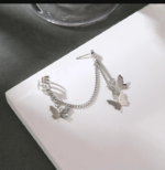 Butterfly Hanging Ear Cuffs - Image 6