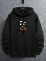 1 PC Men's Fleece Printed Hoodie