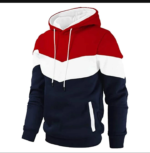 1 PC Parachute Men's Fleece Plain Hoodie