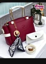 👜 New Article – 3 Piece Ladies Handbag Set (Big Shoulder Bag + Crossbody + Wallet) - Image 7