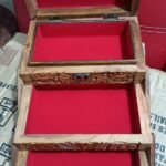 Modern Multifunctional Necklace Bracelet Storage Organizer Vintage Necklace Watch Organizer Wooden Necklace Bracelet Jewelry Box