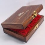3 Slots Luxury Walnut Wooden Watch Collection Storage Box Display Boxes Cases Custom logo Wood Watch Box with Glass Lid for Gift - Image 2