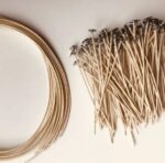 Parafin Candle Wicks 12 cm /36 piece Natural Wax Coating With Metal Tab| Candle Wicks| Candle wick| Candle Wicks for Candle Making| Candle wick Thread - Image 4