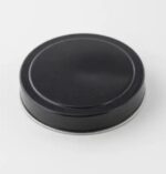 Aluminium Black Empty Tin Jars | Aluminium Jar Matt Black for Candles (3 Piece) Tin Jar 4oz| Jars for candles| Empty containers| Empty Jars| Candle Jars| Candle Jars empty tin| Candle Jars empty with Lid - Image 2