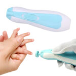 Multifunctional Electric Baby Nail Trimmer Kid Nail File Clippers Toes Fingernail Cutter Trimmer Manicure Tool Baby Care Set