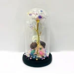 Couple Figurine With LED Rose - Image 7