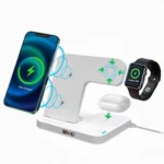 3 in 1 Wireless Foldable Charging Station 15w - Image 4