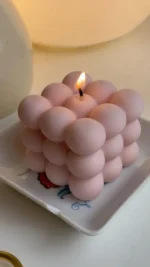 Handmade Large Bubble Candle