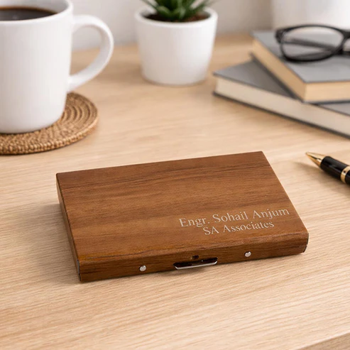 VCH133-a-min Briefcase Style Luxury Metal Card Holder Wallet RFID Blocking - Image 1