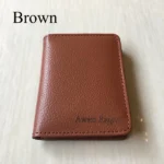 CHOTU | The Minimalist | Leather Wallet Name Engraved - Image 5