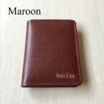 CHOTU | The Minimalist | Leather Wallet Name Engraved - Image 4