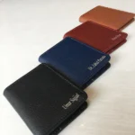 CHOTU | The Minimalist | Leather Wallet Name Engraved - Image 2