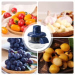 Rechargeable Fruit Peeler Automatic Electric Grape Peeler Machine Wireless Kitchen Skin Remover for Garlic Grape Potato Tomato