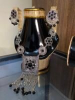 Antique Black and Silver Stainless Steel Set - Image 2