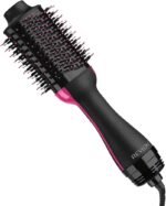Fast Heating Revlon Ceramic Ionic Hair Straightener Brush for Home Salon Multi Hot Air Brush 3 in 1 One Step Hair Dryer Brush45