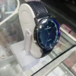 Luxury Blue Dial Men's Watch with Leather Band