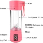 Portable Rechargeable Juicer with LED Light