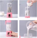 Portable Rechargeable Juicer with LED Light - Image 3