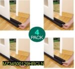 Door Stoppers 4-Pack Black Foam Insulation - Image 4