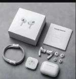 Pro 2 Wireless Earbuds White Bluetooth 5.3 ANC Touch Control Earphones - Image 5