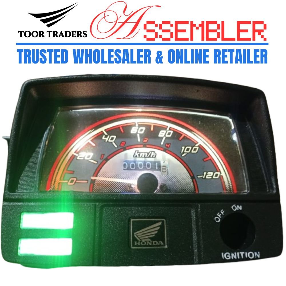 Honda CD70 LED Speedometer LED Backlight Speedometer for Honda CD 70 New Model Motorcycle | Stylish Glow Bike Meter - Image 1
