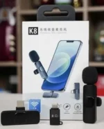 K8 Wireless Microphone for Mobile Type-C iPhone Noise Reduction Mic - Image 3