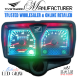 LED Backlight Glow Motorcycle Speedometer for Honda CG-125CC Bike