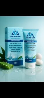 AVA Skin Care Whitening Face Wash 100ml For Men & Women All Skin Types