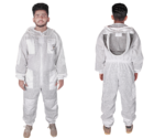 3 Layers Ultra Breeze Ventilated Beekeeping Bee Suit for Unisex Beekeepers with Fencing Veil - Image 3
