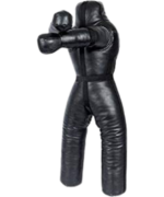 Unfilled 47-inch wrestling and MMA training dummy for kids and adults. Designed for punching, grappling, sparring drills, BJJ practice, judo throws, wrestling takedowns, and submission training. Lightweight for easy filling and transport, making it an excellent training partner for martial artists, fighters, and fitness enthusiasts.