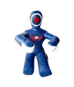 Mixed Martial Arts training dummy for unisex adults and kids, delivered unfilled for customizable weight and resistance. Perfect for wrestling, grappling, judo throws, karate drills, kickboxing practice, BJJ techniques, and fitness conditioning. Durable fabric construction supports intensive combat sports training at home or in professional gyms.
