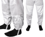 Unisex ventilated beekeeping suit featuring triple-layer mesh fabric, fencing veil, and full-body protection for professional and hobbyist beekeepers.