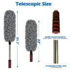 Microfiber Car Duster – Scratch-Free Cleaning with Extendable Handle - Image 3