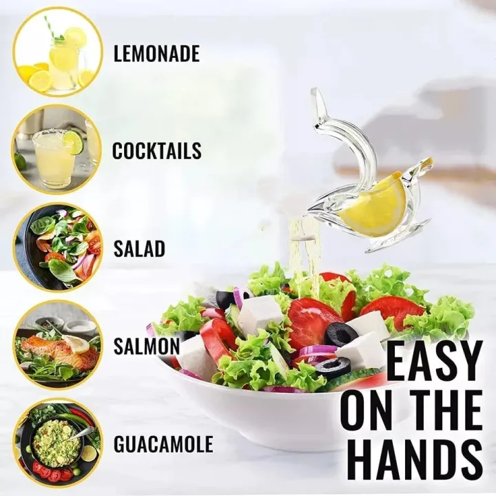 inbound1607178526850537992 Manual Lemon Clip Portable Clear Fruit Juicer Bird Lemon Slice Squeezer Home Kitchen Bar Hand Gadget - Image 1