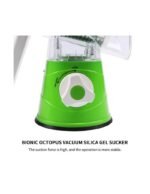Manual Vegetable Drum cutter Slicer Multifunctional Round Slicer Kitchen Gadget (random color) - Image 2
