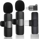 2K11 2 IN 1 Collar Wireless Microphone Iphone/Android & Type C Supported - Image 9