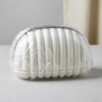 Luxury Shell Shape Tissue Box – Elegant Wave Pattern Paper Napkin Dispenser for Home & Office Decor - Image 4