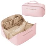 Large Capacity Travel Cosmetic Bag | Black - Image 4