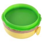 Lunch Box For Kids Burger Hamburger Shaped Multi Layer 6×3.5 Inches Multicolor Portable Food Container - Image 4
