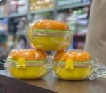 Lunch Box For Kids Burger Hamburger Shaped Multi Layer 6×3.5 Inches Multicolor Portable Food Container - Image 3