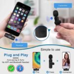 2K11 2 IN 1 Collar Wireless Microphone Iphone/Android & Type C Supported - Image 3