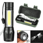 Metal COB Flashlight Torch | Mini LED Rechargeable Work Light | Emergency Penlight | Portable Pocket Torch | Waterproof - Image 4