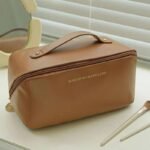 Large Capacity Travel Cosmetic Bag | Black - Image 2