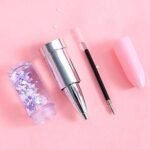 Lipstick Gel Pen Colorful Cute Black Ink Pen – 1 pc (random colors) - Image 4