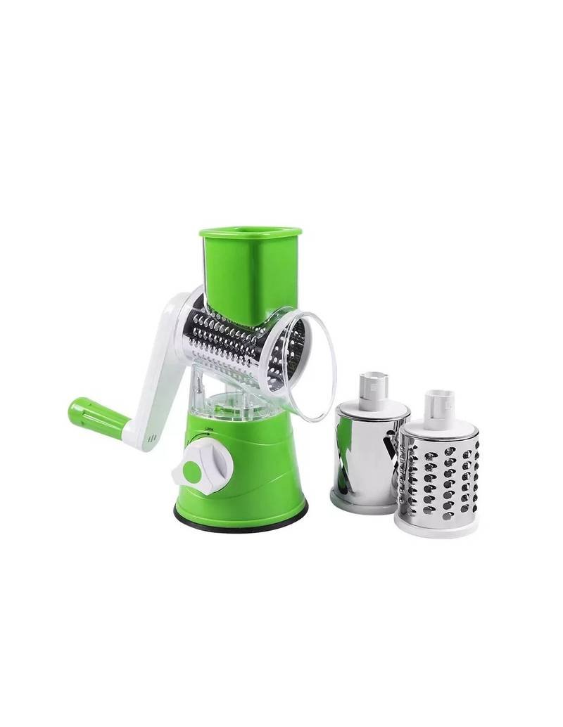 inbound6965867377877970863 Manual Vegetable Drum cutter Slicer Multifunctional Round Slicer Kitchen Gadget (random color) - Image 1