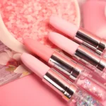 Lipstick Gel Pen Colorful Cute Black Ink Pen – 1 pc (random colors) - Image 2